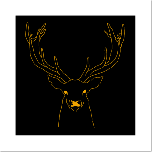 Deer Head Posters and Art